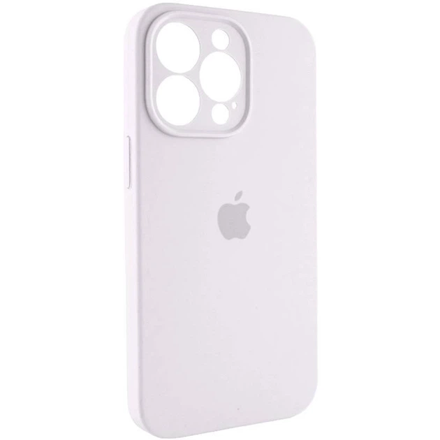 Чохол силіконовий Full Silicone Case for iPhone 16 Pro White (з захистом камери) - Фото 2 Чохол силіконовий Full Silicone Case for iPhone 16 Pro White (з захистом камери) - изображение 2