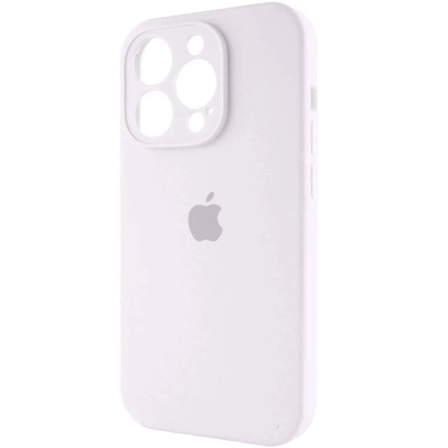 Чохол силіконовий Full Silicone Case for iPhone 16 Pro White (з захистом камери) - Фото 3 Чохол силіконовий Full Silicone Case for iPhone 16 Pro White (з захистом камери) - изображение 3
