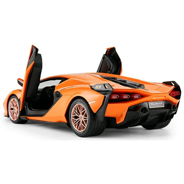 Машинка Rastar Lamborghini Sian (97760) на радиоуправлении. 1:14. Оранжевый - Фото 4 Машинка Rastar Lamborghini Sian (97760) на радиоуправлении. 1:14. Оранжевый - изображение 4