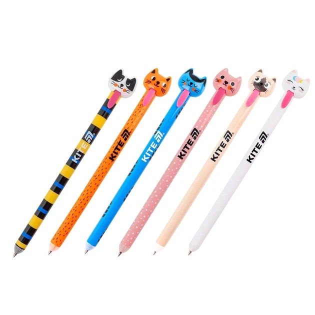 Ручка автомат Пиши-стирай Kite Cats K25-027 Синій shop (4063276334084) - Фото 1 Ручка автомат Пиши-стирай Kite Cats K25-027 Синій shop (4063276334084) - изображение 1