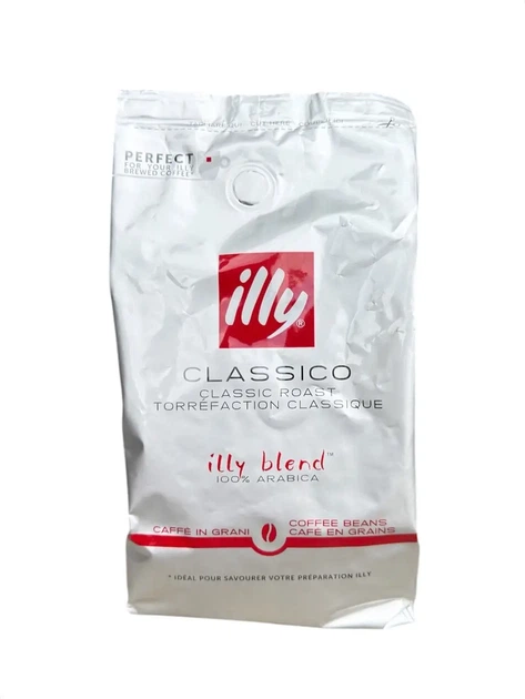 Кава в зернах illy Classico 500 г, 100% Arabica - Фото 1 Кава в зернах illy Classico 500 г, 100% Arabica - зображення 1