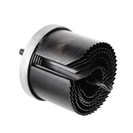 Набор для монтажа INTERTOOL: дрель DT-0121 + корончатые сверла BT-0022 + рулетка MT-0303 - изображение 4