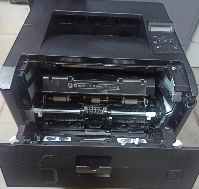 Принтер HP LaserJet Pro 400 M401DNE / монохромная лазерная печать / 1200x1200 dpi / 33 стр/мин / Legal (Max Print Size) / Duplex Print б/у - изображение 9