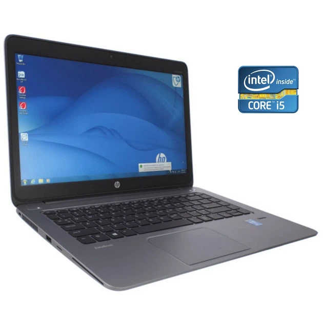 Ультрабук Б-клас HP EliteBook Folio 1040 G1 / 14" (1920x1080) IPS / Intel Core i5-4200U (2 (4) ядра по 1.6-2.6 GHz) / 8 GB DDR3 / 256 GB SSD / HD Graphics 4400 / WebCam б/в - Фото 1 Ультрабук Б-клас HP EliteBook Folio 1040 G1 / 14" (1920x1080) IPS / Intel Core i5-4200U (2 (4) ядра по 1.6-2.6 GHz) / 8 GB DDR3 / 256 GB SSD / HD Graphics 4400 / WebCam б/в - зображення 1