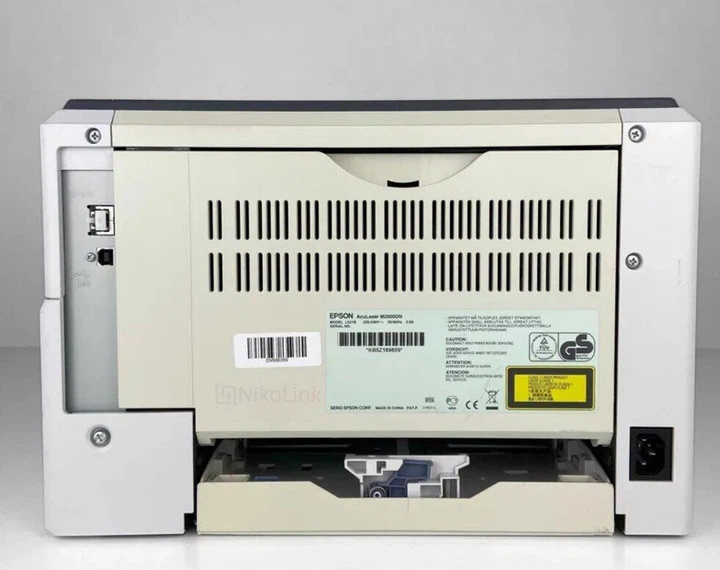 Принтер Epson AcuLaser M2000DN / Лазерная монохромная печать / 1200x1200 dpi / A4 / 28 стр./мин / USB 2.0, Ethernet б/у - изображение 4