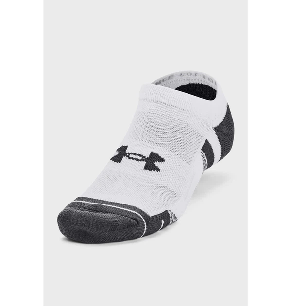 Шкарпетки Under Armour Ua Performance Cotton 3Pk Ns LG Білий 1379526-100 - Фото 2 Шкарпетки Under Armour Ua Performance Cotton 3Pk Ns LG Білий 1379526-100 - зображення 2