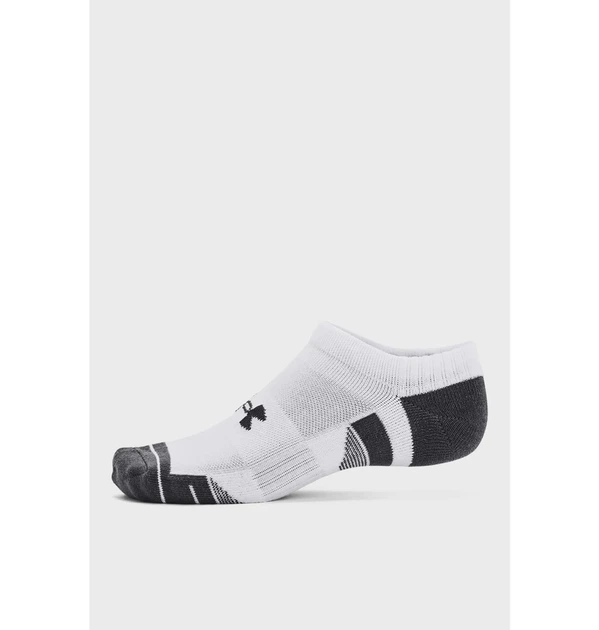 Шкарпетки Under Armour Ua Performance Cotton 3Pk Ns LG Білий 1379526-100 - Фото 4 Шкарпетки Under Armour Ua Performance Cotton 3Pk Ns LG Білий 1379526-100 - зображення 4