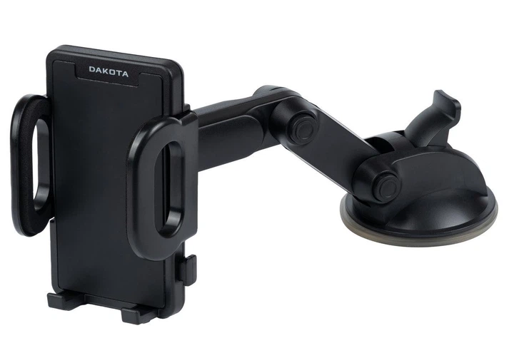 Автомобильный держатель для телефона DAKOTA AirLock Grip 360 на присоске, механический зажим 48–100 мм - изображение 8