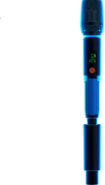 Микрофон Soaiy SA-WD11 беспроводной аккумуляторный металлический для караоке, лекций и выступлений - Фото 6 Микрофон Soaiy SA-WD11 беспроводной аккумуляторный металлический для караоке, лекций и выступлений - изображение 6