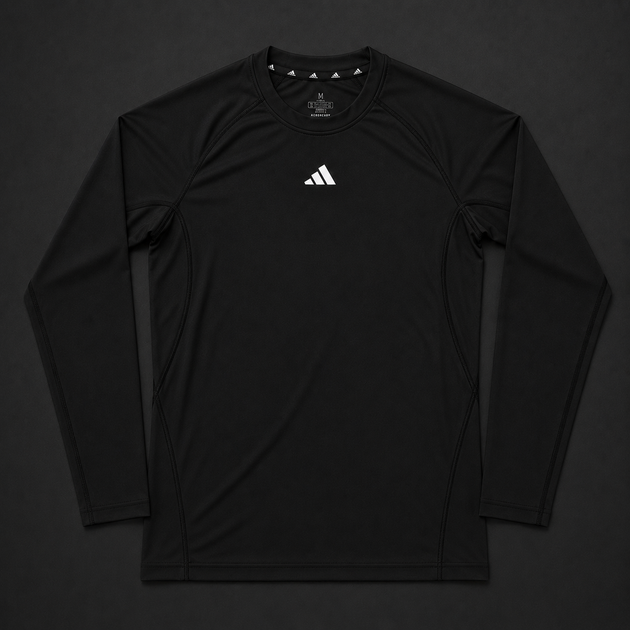 Термо кофта Adidas чорний L - Фото 1 Термо кофта Adidas чорний L - зображення 1