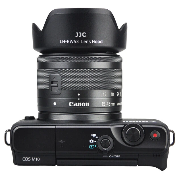 JJC Совместимо с блендой для объективов Canon RF-S 18-45, объективом 49 мм для камер R10 R50 R100, объективом EF-M 15-45 для M6II (новая или старая версия будет отправлена случайным образом). - Фото 9 JJC Совместимо с блендой для объективов Canon RF-S 18-45, объективом 49 мм для камер R10 R50 R100, объективом EF-M 15-45 для M6II (новая или старая версия будет отправлена случайным образом). - изображение 9
