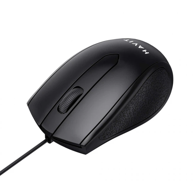 Мышка Havit MS80 USB Black (6939119036607) (356166) - Фото 4 Мышка Havit MS80 USB Black (6939119036607) (356166) - изображение 4