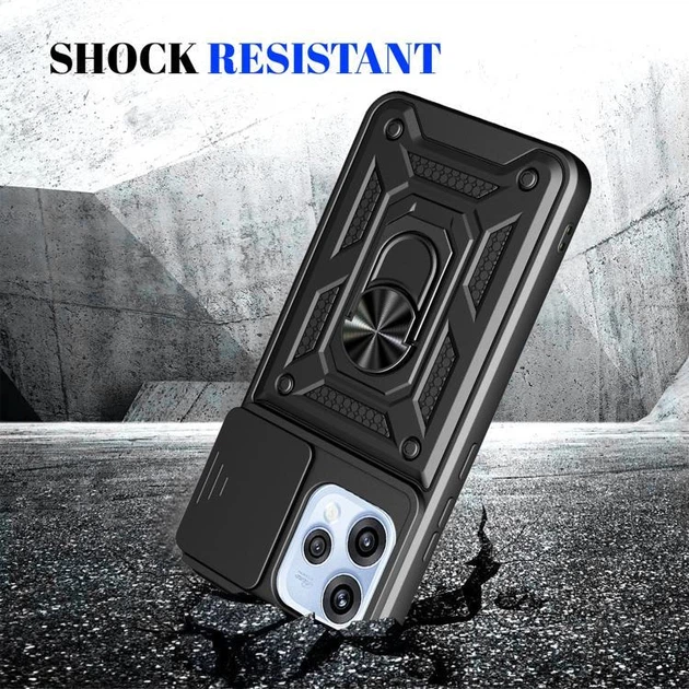 Ударопрочный чехол Camshield Serge Ring for Magnet для OPPO Reno 15F 5G /15FS - изображение 6