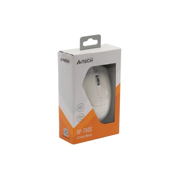 Мышка A4Tech OP-750S USB White (4711421003735) (356106) - Фото 10 Мышка A4Tech OP-750S USB White (4711421003735) (356106) - изображение 10