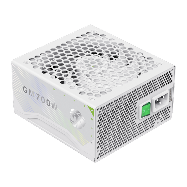 Блок живлення Gamemax 700W GM 700B Fully Modular White (GM 700B WH Fully-modular New) - изображение 5