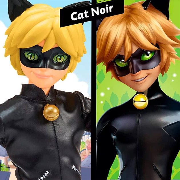 Лялька MIRACULOUS Леді Баг і Супер-Кіт S2 - Супер-Кіт 27 cм, з аксес. (50002) - зображення 5