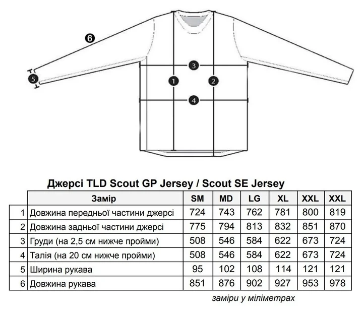 Мото джерсі TLD Scout SE Jersey Systems [GRAY/NEON ORANGE] S (OBOD_366308032) - изображение 7