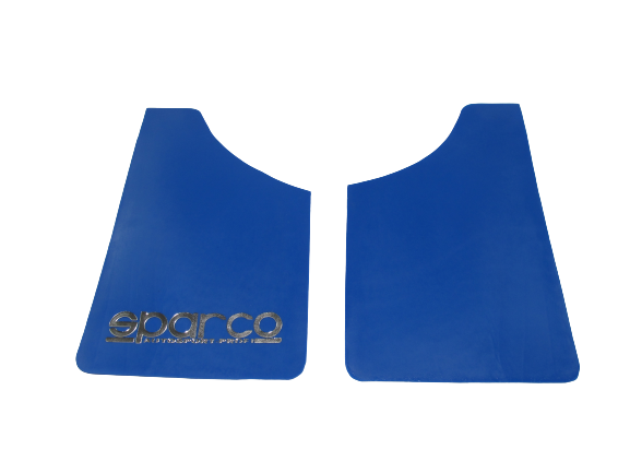 Брызговики SPARCO 360 х 220 мм, универсальные, синие, к-кт 4шт, мягкий капрон (35204) - Фото 3 Брызговики SPARCO 360 х 220 мм, универсальные, синие, к-кт 4шт, мягкий капрон (35204) - изображение 3