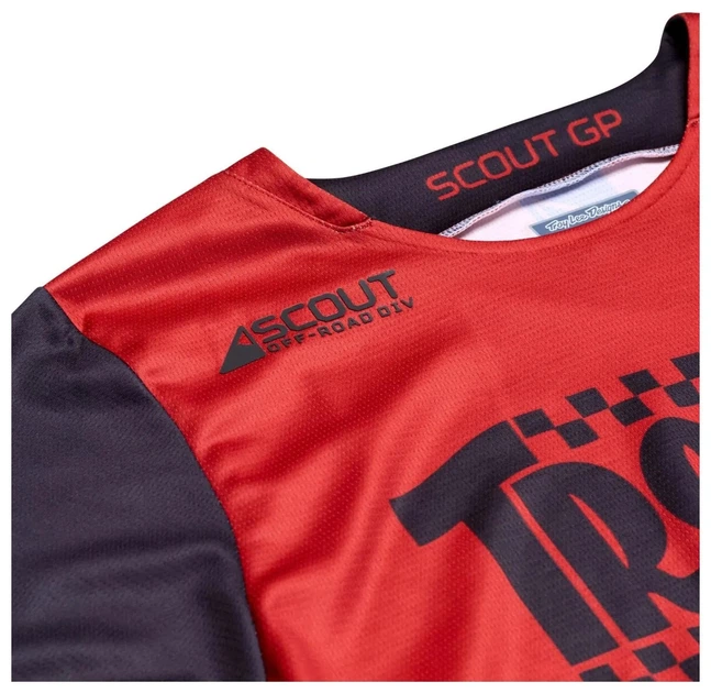 Мото джерсі TLD SCOUT GP JERSEY; BIG LEE [BLACK / BURNT ORANGE] XXL (OBOD_367219006) - изображение 8