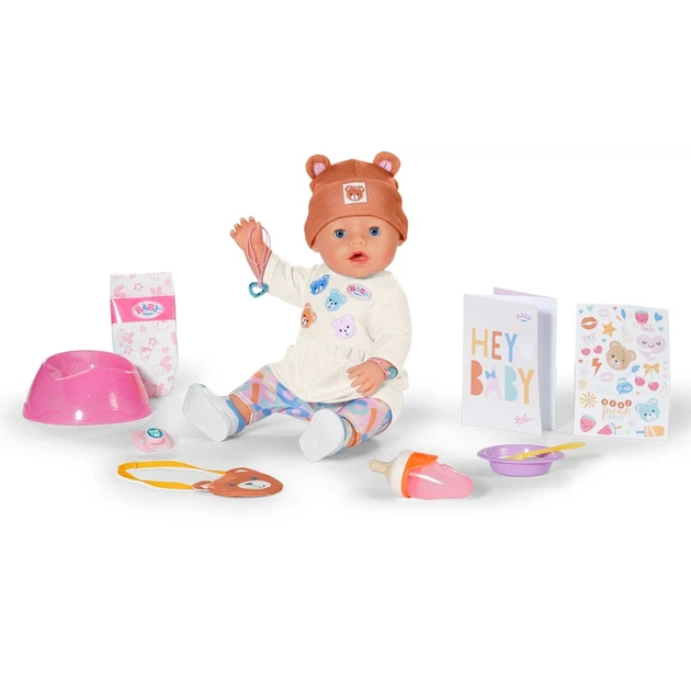 Лялька BABY BORN – ЕММА-ТЕДДІ (43 cm, з аксесуарами) - изображение 2