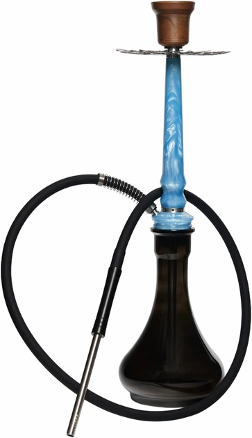 Кальян Tiaga Hookah Astra Crystal Blue - Drop Black - Фото 1 Кальян Tiaga Hookah Astra Crystal Blue - Drop Black - изображение 1