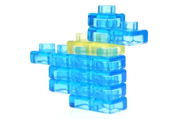 Конструктор силіконовий MAGIC GUMMY BLOC, 40 деталей - изображение 4