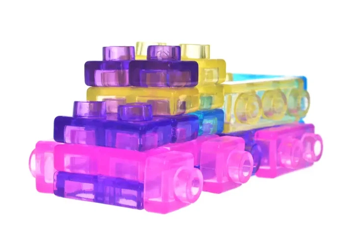 Конструктор силіконовий MAGIC GUMMY BLOC, 40 деталей - изображение 5