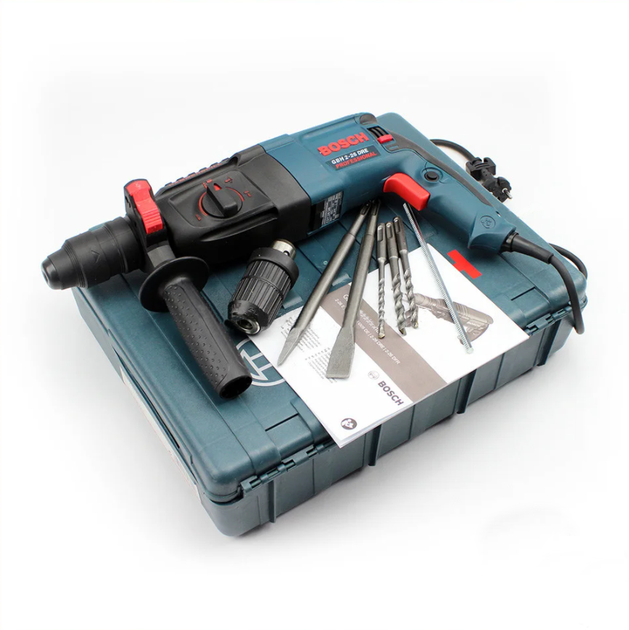 Перфоратор Bosch GBH 2-26 DRE (800 ВТ, 2.7 ДЖ), професійний перфоратор бош - зображення 4
