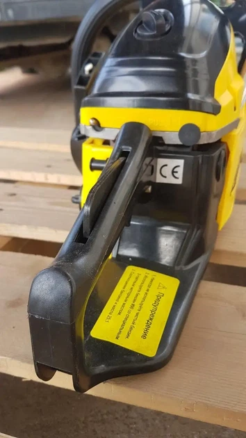 Бензопила DEWALT DC 52 бензиновая 4,5 кВт цепная пила 6,2 л с шина 45 см мотопила 52 см3 двухтактная 11000 об мин цепь 0,325 скорость 15 м с для дров древесины сада обрезки деревьев - изображение 9