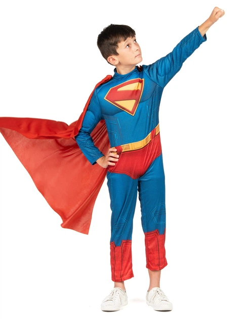 Чоловічий карнавальний костюм Superman, розмір 5–6 років (110–116 см) - Фото 3 Чоловічий карнавальний костюм Superman, розмір 5–6 років (110–116 см) - зображення 3
