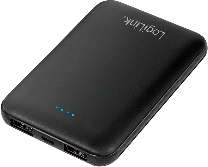 Powerbank Logilink PA0202 5000 mAh Black (4052792054118) - Zdjęcie 1 Powerbank Logilink PA0202 5000 mAh Black (4052792054118) - obraz 1