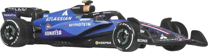 Kolekcjonerski bolid Mattel Hot Wheels Premium Formula 1 2025 Atlassian Williams Racing 55 JKD85 (194735347872) - obraz 3