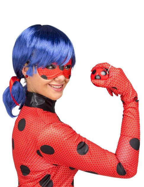 Карнавальний костюм Леді Баг дорослий Miraculous червоний, розмір XS - Фото 3 Карнавальний костюм Леді Баг дорослий Miraculous червоний, розмір XS - зображення 3
