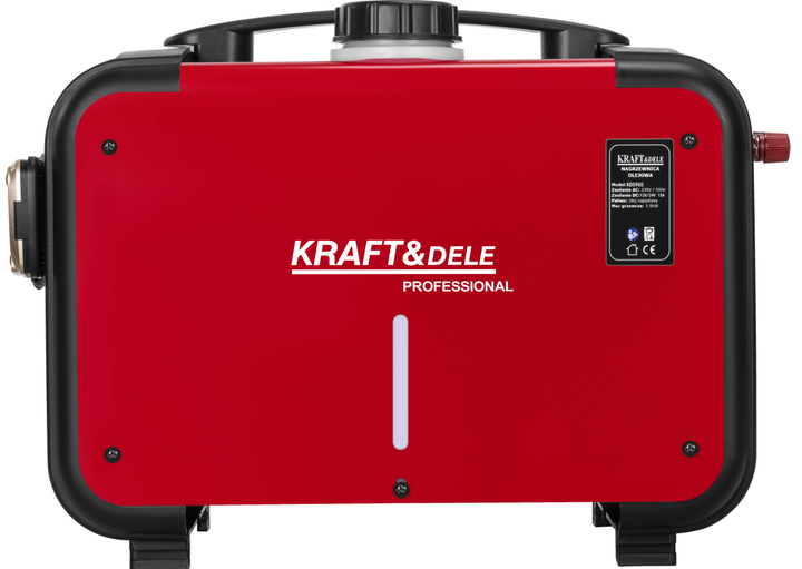 Автономный дизельный обогреватель Kraft&Dele KD5965 9 кВт автономка для гаража мастерской воздушный отопитель 12 24 230 В с пультом ДУ ЖК дисплеем глушителем металлическим корпусом - изображение 6