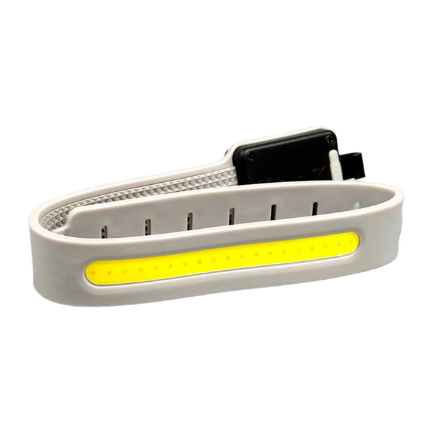 Светодиодный браслет безопасности YD2307-COB White/Red EDC с водонепроницаемым литий-ионным аккумулятором и разъемом Type-C - Фото 1 Светодиодный браслет безопасности YD2307-COB White/Red EDC с водонепроницаемым литий-ионным аккумулятором и разъемом Type-C - изображение 1