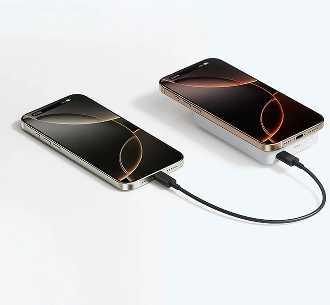 Powerbank CUKTECH WPB100N 10000 mAh 20W White (CKWPB100NGLGR) - obraz 2