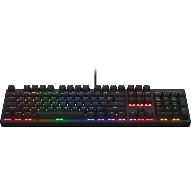 Клавіатура HATOR Icefall Mecha Rainbow Origin Red Black (HTK104UA) - Фото 2 Клавіатура HATOR Icefall Mecha Rainbow Origin Red Black (HTK104UA) - изображение 2