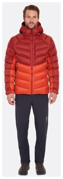 Чоловічий зимовий пуховик Rab Glaceon Pro Jacket, Beluga (M) - изображение 12