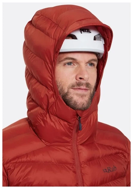 Чоловіча зимова куртка Rab Nebitron Pro Jacket, Anthracite (S) - зображення 10
