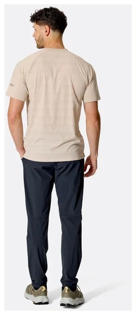 Штани чоловічі Rab Momentum Tech Pants, Black Beluga (L regular) - зображення 10