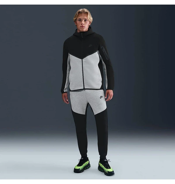 Спортивный костюм мужской Nike Tech Fleece Black/Grey XS Чорний HV0949-011__HV0959-011 - изображение 6