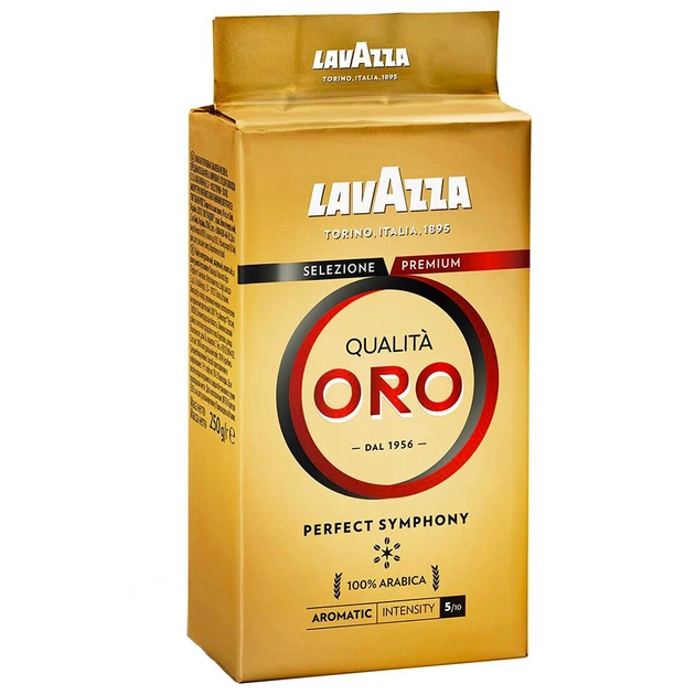 Кава Мелена Lavazza Qualita Oro 100% Арабіка 1 кг - Фото 3 Кава Мелена Lavazza Qualita Oro 100% Арабіка 1 кг - зображення 3