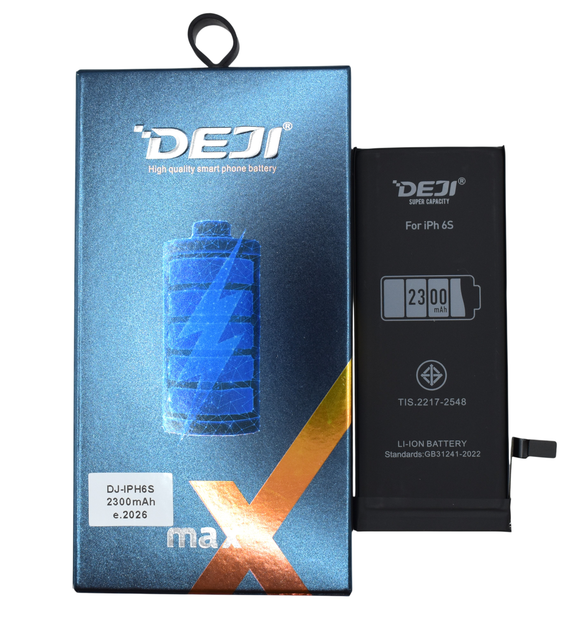 Акумуляторна батарея підвищеної ємності Apple iPhone 6S 2300 mAh Deji - Фото 1 Акумуляторна батарея підвищеної ємності Apple iPhone 6S 2300 mAh Deji - зображення 1