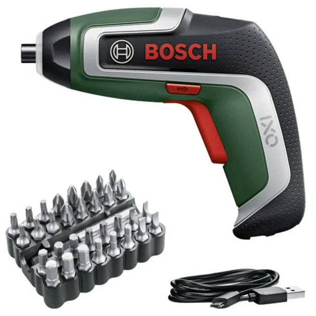 Wkrętarka akumulatorowa Bosch IXO 7 3.6 V 5.5 Nm 2 Ah z zestawem bitów (06039E000B) - Zdjęcie 1 Wkrętarka akumulatorowa Bosch IXO 7 3.6 V 5.5 Nm 2 Ah z zestawem bitów (06039E000B) - obraz 1