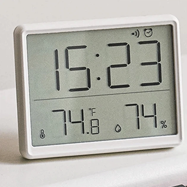 Багатофункціональний електронний годинник Xiaomi YIDA Time 8218 White - зображення 9