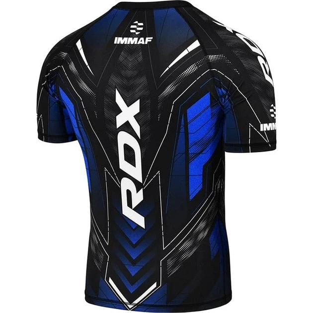 Рашгард RDX полиэстер XXL синий - изображение 2