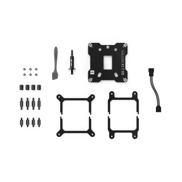 Водоблок Alphacool Core 1 Aurora Black — AM4 / AM5 Intel: LGA 1700 / LGA 1851 - зображення 9
