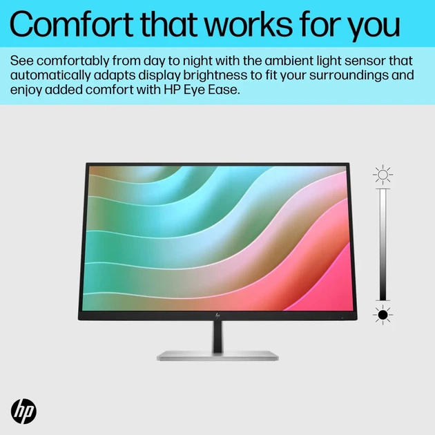 Монітор 27" 16:9 4K UHD (3840 x 2160) IPS 350 nits HDMI; USB-C; DisplayPort 1 RJ-45 HP E27K G5 4K USB-C MNTR HP (6N4C4AA) - Фото 10 Монітор 27" 16:9 4K UHD (3840 x 2160) IPS 350 nits HDMI; USB-C; DisplayPort 1 RJ-45 HP E27K G5 4K USB-C MNTR HP (6N4C4AA) - зображення 10