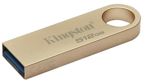 Флеш накопичувач USB 512Gb Kingston DataTraveler SE9 G3, Gold, USB 3.2 Gen 1, до 220/100 МБ/с (DTSE9G3/512GB) - изображение 2