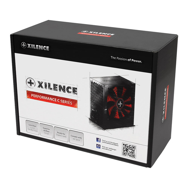 Блок живлення Xilence XP500R6 500 Вт ATX Performance C 120 мм 85% активний PFC(LM_3E1F8F9E7D7F) - зображення 4